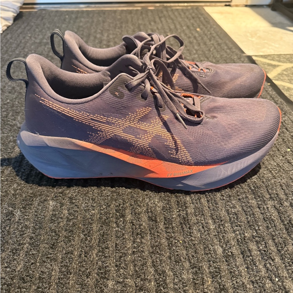 Asics Athletic Shoes in Purple and Orange